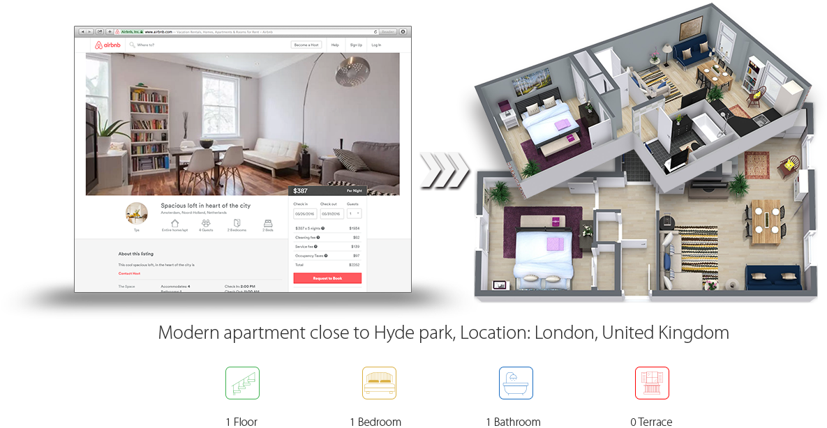 apartment plan - London